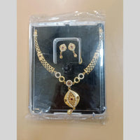 Harakh Sales Elegant Sparkling Austrian Stone Necklace Set