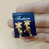 Harakh Sales Statement Austrian Stones Butterfly Dangler Earrings