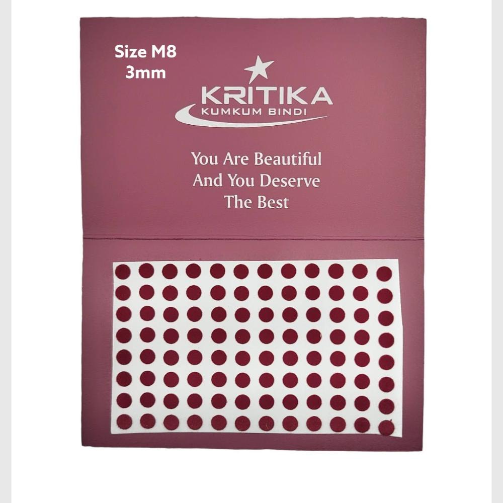 Batra Bindis add the perfect pop of tradition to your modern style.