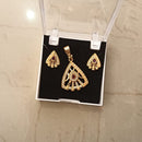 Santosh Chudighar Shimmering Austrian Stone Pendant Set