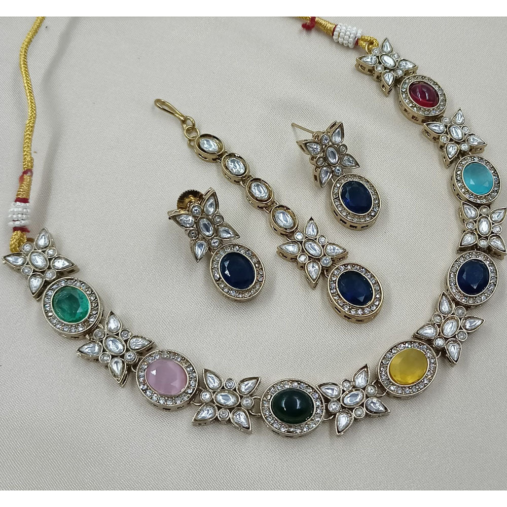 ZF Collection Premium Crystal And Austrian Stone Necklace Set