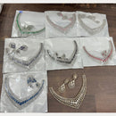 ZF Collection High Shine American Diamond Necklace Set