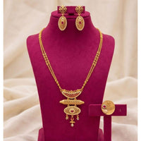 ZF Collection Royal Austrian Stone Long Necklace Set