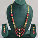 ZF Collection Traditional Beads Long Necklace Set 