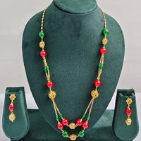 ZF Collection Traditional Beads Long Necklace Set 