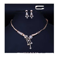 Ridhi Art Jewellery High-Polish Austrian Stone Glam Necklace Set