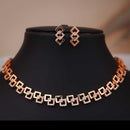 Ridhi Art Jewellery High-Polish Austrian Stone Glam Necklace Set