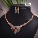 Ridhi Art Jewellery High-Polish Austrian Stone Glam Necklace Set