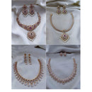 Ridhi Art Jewellery Classic Austrian Stone Traditional Combo Necklace Set