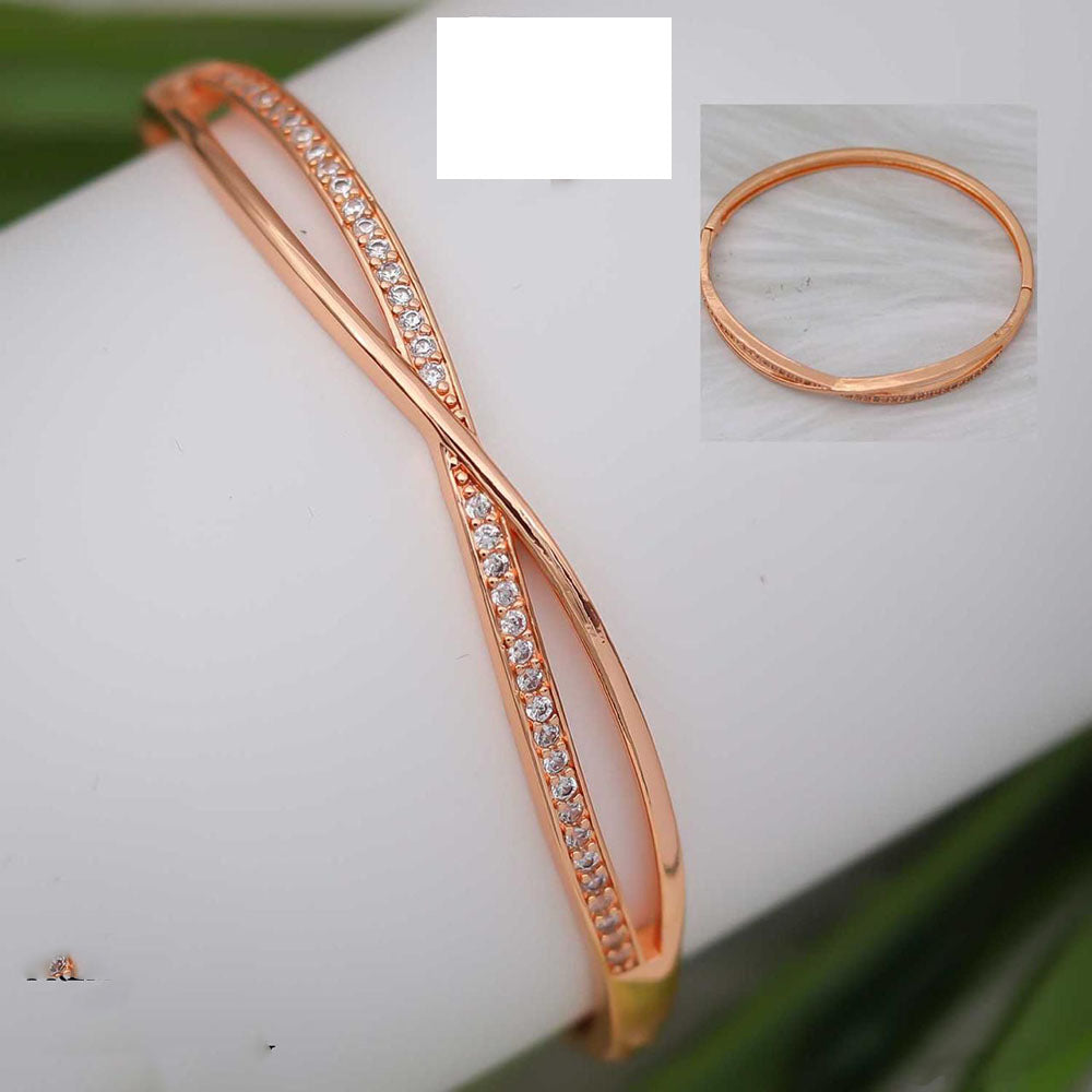 Ridhi Art Jewellery Elegant Austrian Stone Openable Bracelet