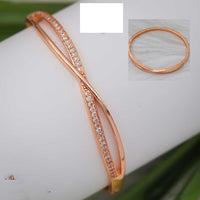 Ridhi Art Jewellery Elegant Austrian Stone Openable Bracelet