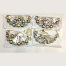 Ridhi Art Jewellery Luxury Pota Stone meenakari Necklace Set