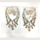 Ridhi Art Jewellery Luxury Pota Stone meenakari Necklace Set