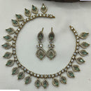 Ridhi Art Jewellery Glamorous American Daimond Necklace Set