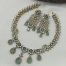 Ridhi Art Jewellery Glamorous American Daimond Necklace Set