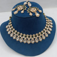 Ridhi Art Jewellery Regal Polki Kundan Stone Designer Choker Necklace Set