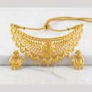 Kishi Jewels Traditional Gold Plated Choker Necklace Set (Pack of 6)