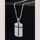 Viraasi Men's Classic Cross Chain Pendant