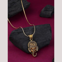 Viraasi Men's Lord Ganesha Chain Pendant