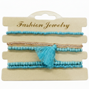 Urthn Pearl Stack Bracelet Combo Modern Elegant Jewelry for Women(Pack of 3)