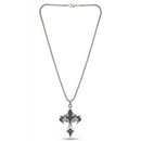 Urthn Gothic Cross Pendant With Chain(Pack of 6)