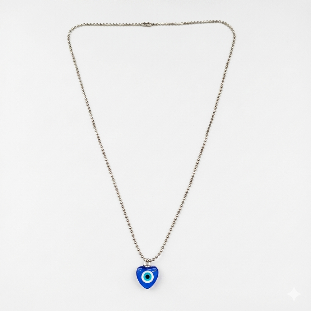Urthn Lucky Evil Eye Chain Pendant  (Set of 6)