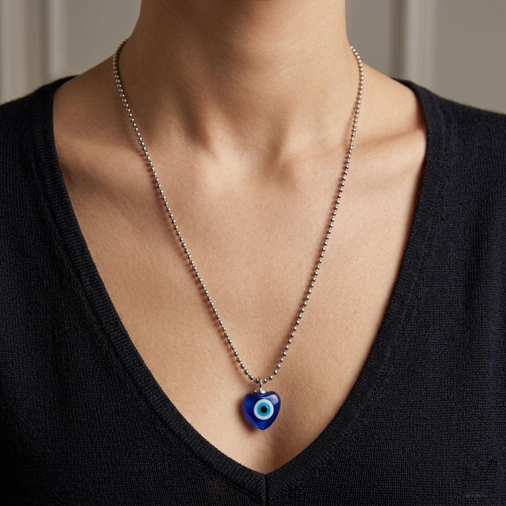 Urthn Lucky Evil Eye Chain Pendant 