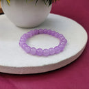 Urthn Purple Glass Beads Bracelet (Pack Of 6)