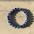 Urthn Blue Evil Eye Beaded Bracelet for Men & Women (Pack Of 6)
