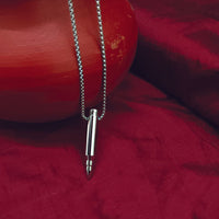 Urthn Fashion Bullet Chain Pendant - 1404805 (Pack Of 6)
