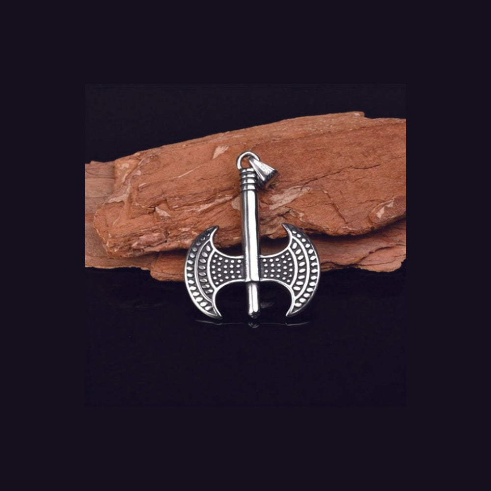 Urthn Stylish Battle Axe Pendant Chain for Men (Pack Of 6)