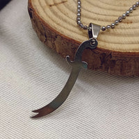 Urthn Zulfiqar Sword Chain Pendant For Men (Pack Of 6)