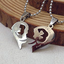 Urthn Heart Four Leaf Love Chain Pendant- 1404886 (Pack Of 6)