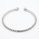 Urthn Rose Gold Plated Sparkling Austrian Stone Bracelet For Women (Set of 6)