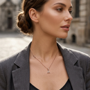 Urthn Triangle Shaped  Chain Pendant(Pack of 12)