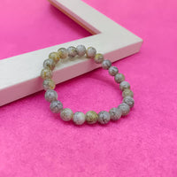 Urthn Brown Glass Beads Bracelet