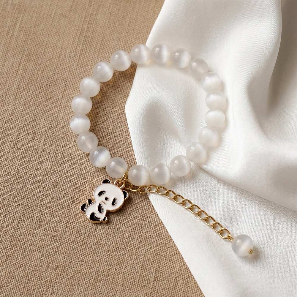 Urthn Gold Plated Beads Stylish Bracelets (Assorted Design)