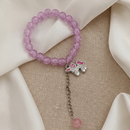 Urthn Crackle Beads And Charms Stylish Bracelets For Kids 