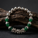 Urthn Green Beads Stylish Bracelets for Women