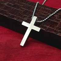 JewelMaze Cross Necklace for Men