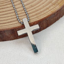 JewelMaze Cross Necklace for Men