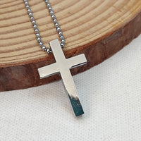 JewelMaze Cross Necklace for Men