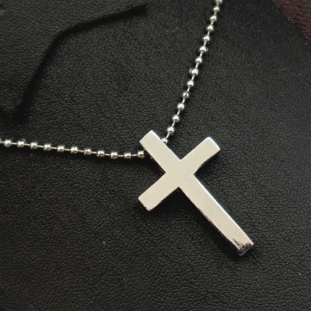 JewelMaze Cross Necklace for Men
