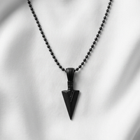 Urthn Look Pointed Spike Pendant Chain (Pack of 6)