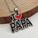 Urthn " I Love Papa " Chain Pendant For Men