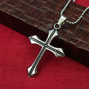 JewelMaze Cross Necklace for Men