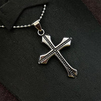 JewelMaze Cross Necklace for Men