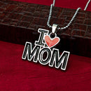 Urthn " I Love Mom " Chain Pendant (Pack Of 6)