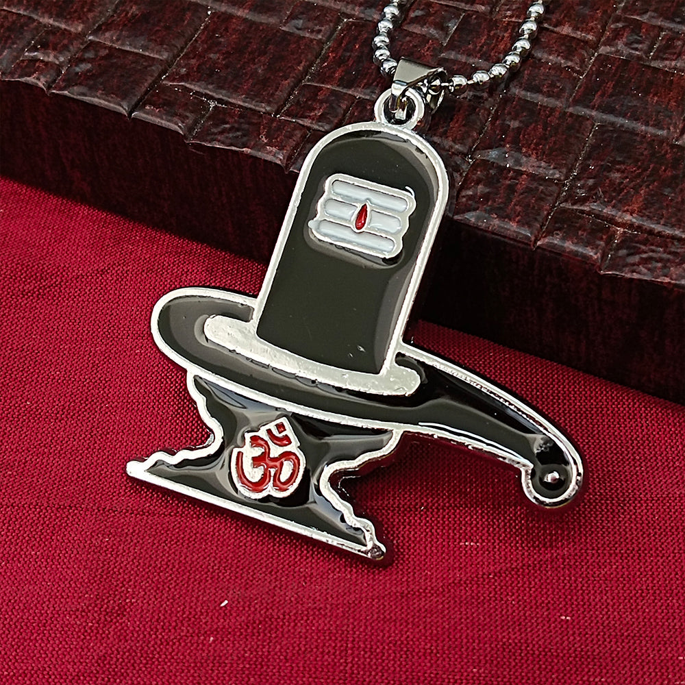 JewelMaze " Shivling  " Chain Pendant