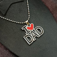 Urthn " I Love Dad" Chain Pendant